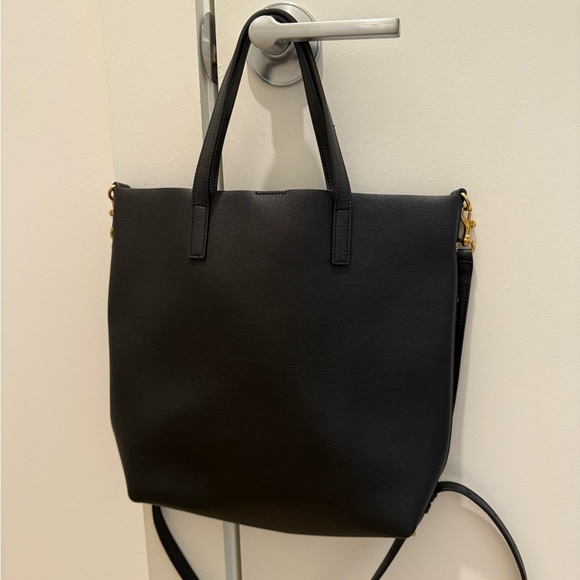 YSL black calfskin tote bag - Picture 3 of 9